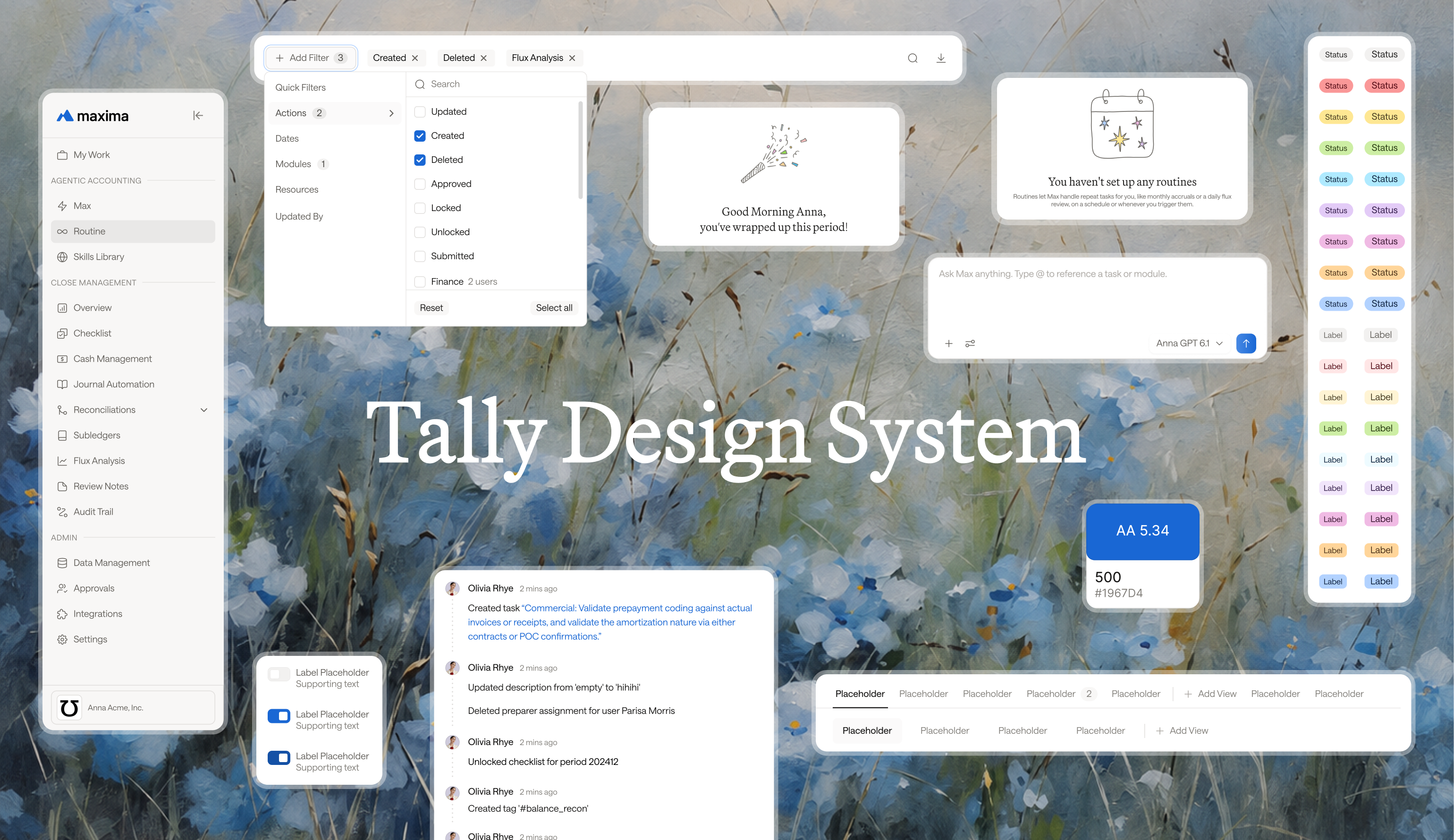 Tally Design System